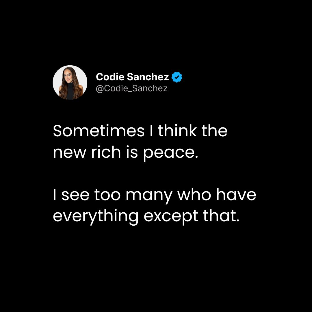 Post image by Codie A. Sanchez