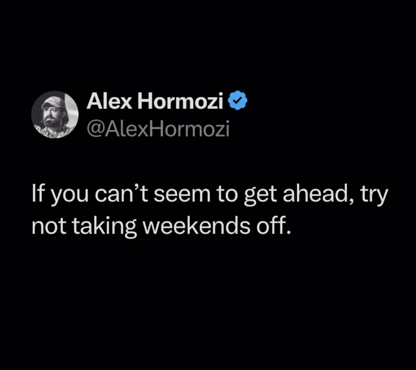 Post image by Alex Hormozi