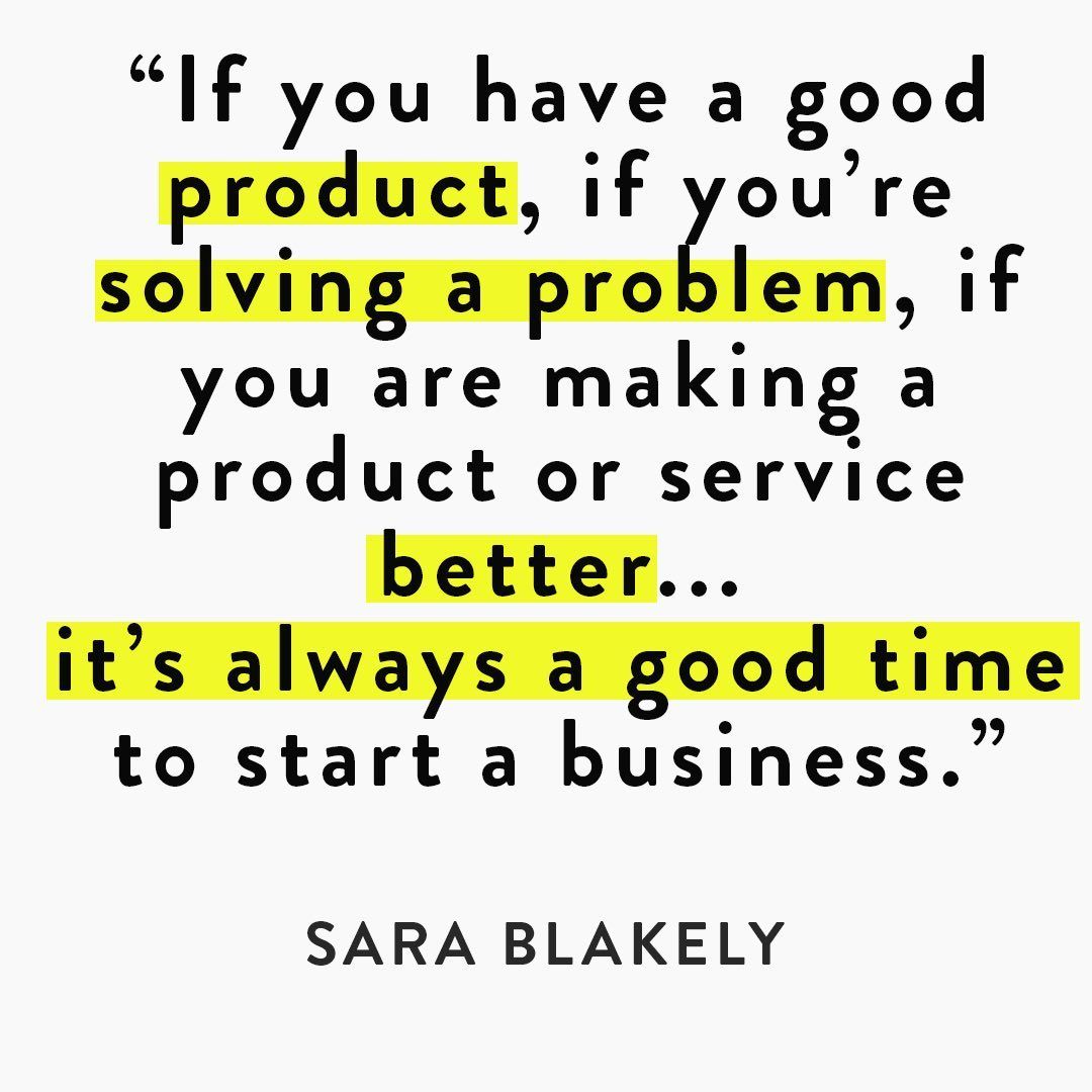 Post image by Sara Blakely